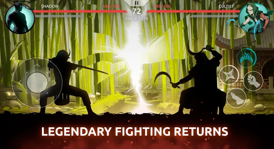Взлом Shades: Shadow Fight Roguelike — Безлимитные ресурсы и усиленные персонажи — скриншот 1 Взлом Shades: Shadow Fight Roguelike — Безлимитные ресурсы и усиленные персонажи — скриншот 1