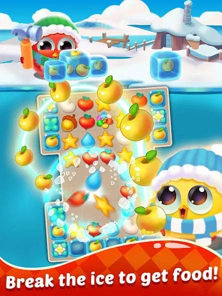 Puzzle Wings: match 3 games — Безлимитные жизни и подсказки — скриншот 4