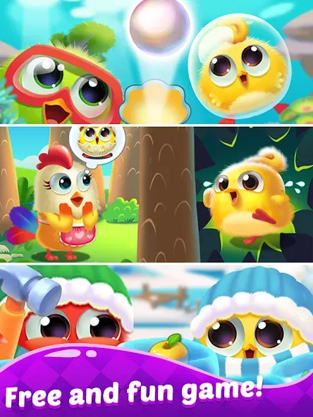 Puzzle Wings: match 3 games — Безлимитные жизни и подсказки — скриншот 5
