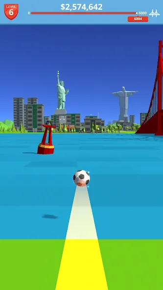 Скачать Soccer Kick (Мод: Безлимитные деньги и энергия) на Андроид — скриншот 5