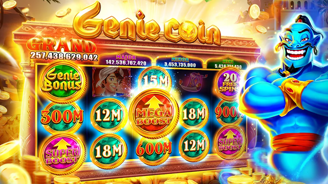 House of Slots - Casino Games на Андроид — Безлимитные монеты и бонусы — скриншот 3