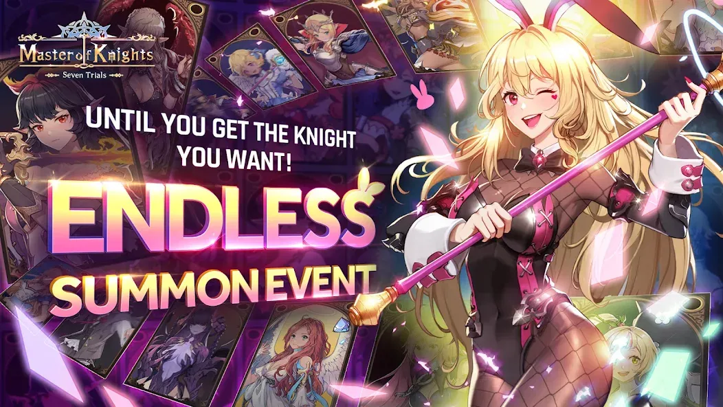 Скачать взломанную Master of Knights- Tactics RPG — Безлимитные ресурсы и энергия — скриншот 2