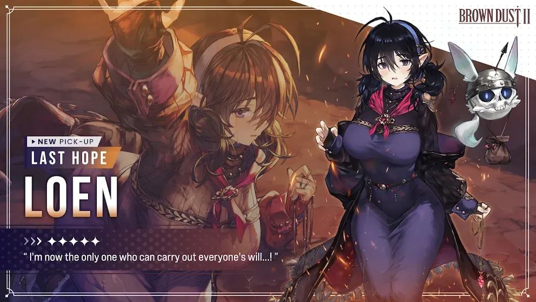 BrownDust2 - Adventure RPG Mod APK Безлимитные ресурсы и открытые уровни — Скачать на Андроид — скриншот 1 BrownDust2 - Adventure RPG Mod APK Безлимитные ресурсы и открытые уровни — Скачать на Андроид — скриншот 1