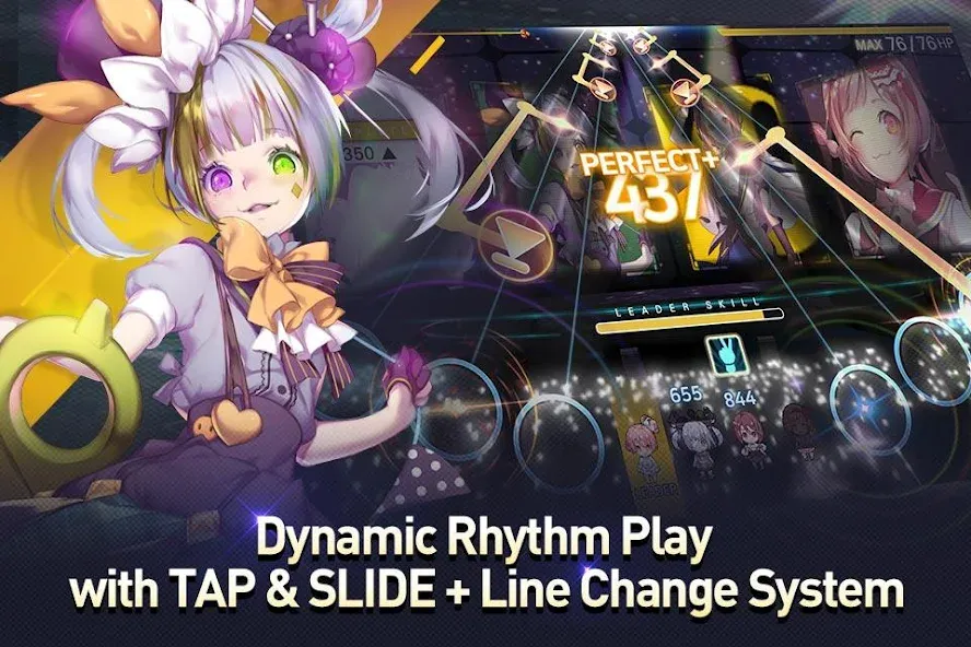 TAPSONIC TOP -Music Grand prix Mod APK Безлимитные деньги и все песни открыты — Скачать на Андроид — скриншот 1 TAPSONIC TOP -Music Grand prix Mod APK Безлимитные деньги и все песни открыты — Скачать на Андроид — скриншот 1