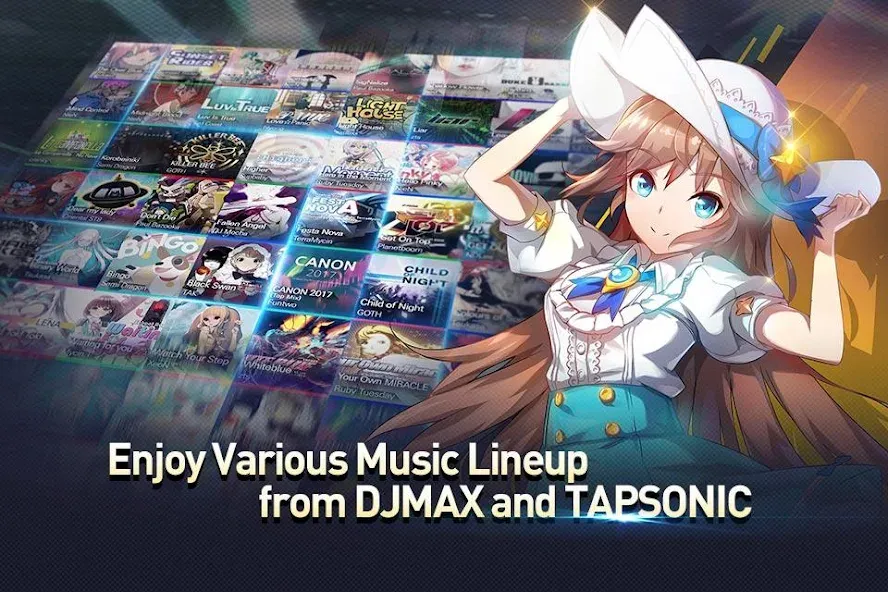TAPSONIC TOP -Music Grand prix Mod APK Безлимитные деньги и все песни открыты — Скачать на Андроид — скриншот 3 TAPSONIC TOP -Music Grand prix Mod APK Безлимитные деньги и все песни открыты — Скачать на Андроид — скриншот 3