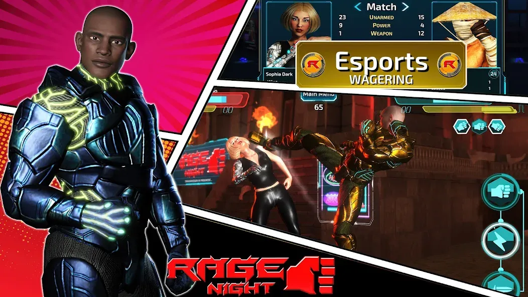 Скачать Rage Night MOD APK — Безлимитные патроны и здоровье — скриншот 4 Скачать Rage Night MOD APK — Безлимитные патроны и здоровье — скриншот 4