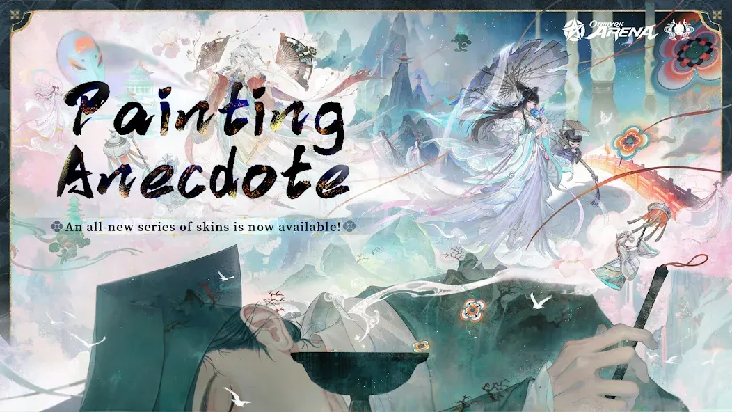 Скачать Onmyoji Arena MOD APK — Много золота и усиленные герои — скриншот 1