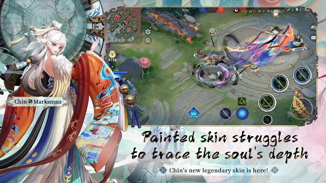 Скачать Onmyoji Arena MOD APK — Много золота и усиленные герои — скриншот 3