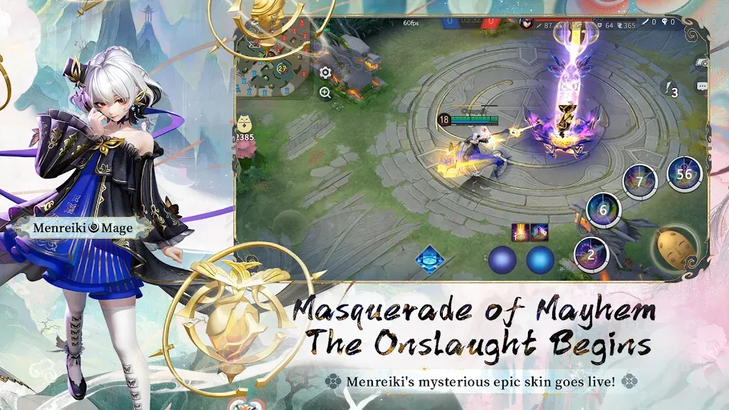 Скачать Onmyoji Arena MOD APK — Много золота и усиленные герои — скриншот 5
