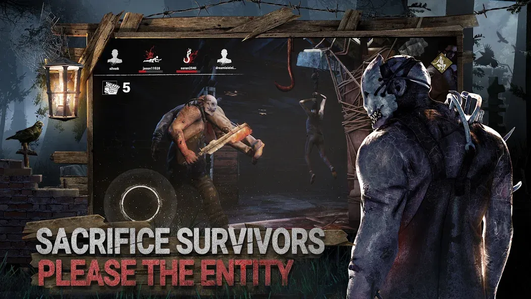 Dead by Daylight Mobile MOD APK на Android — Безлимитные деньги и все персонажи — скриншот 3