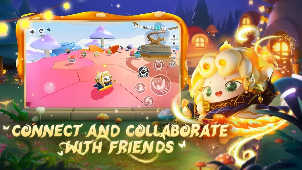 Eggy Party: Trendy Party Game — Безлимитные ресурсы и открыты костюмы — скриншот 3