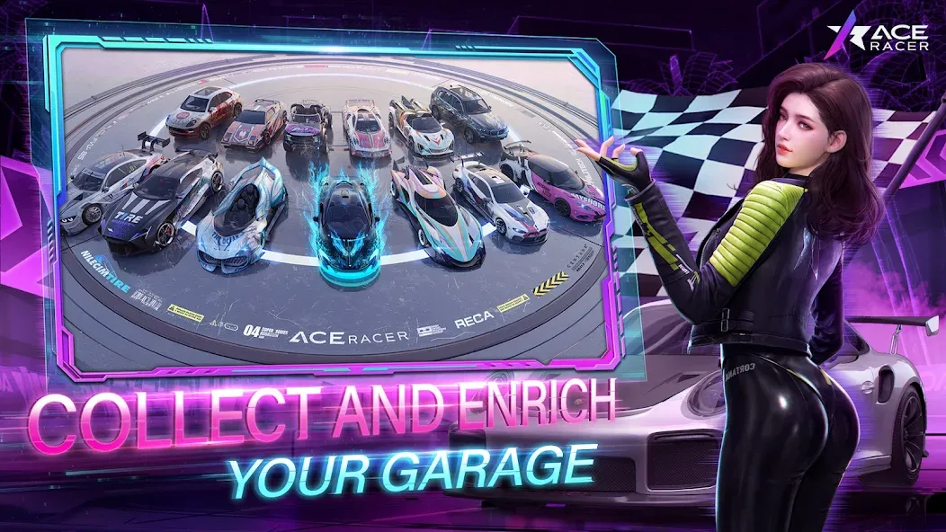 Скачать Ace Racer — Модификация Безлимитные деньги и топливо — скриншот 2