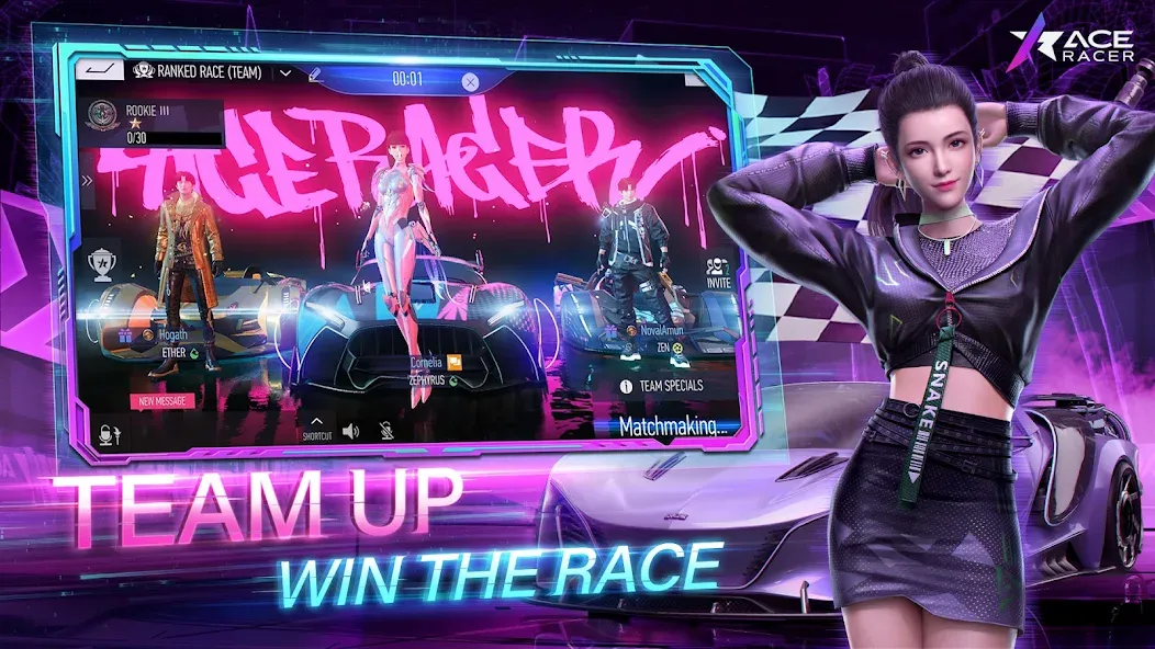Скачать Ace Racer — Модификация Безлимитные деньги и топливо — скриншот 4