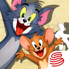 Скачать Tom and Jerry: Chase (Мод: Безлимитные монеты и открыты все персонажи) на Андроид