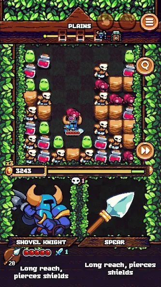 Скачать Shovel Knight Pocket Dungeon — Модификация Безлимитные деньги и все герои — скриншот 1