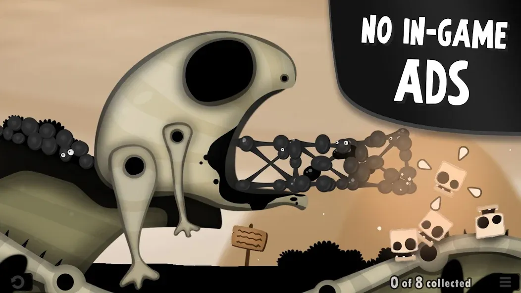 Скачать World of Goo Remastered на телефон — Безлимитные ресурсы и открыты все уровни — скриншот 2