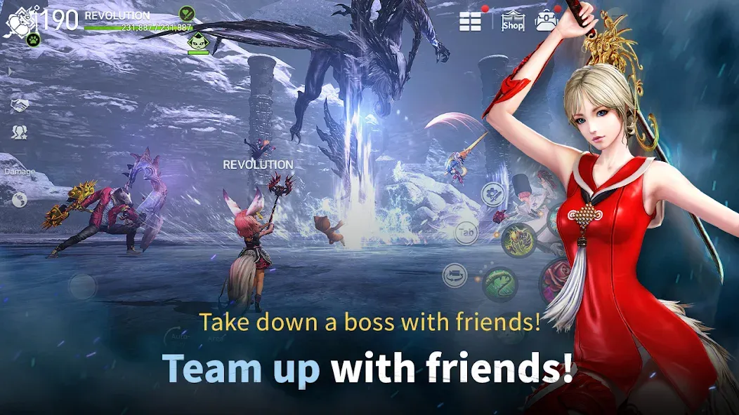 Скачать взлом Blade&Soul Revolution на Андроид — Неограниченная энергия и усиленное оружие — скриншот 3 Скачать взлом Blade&Soul Revolution на Андроид — Неограниченная энергия и усиленное оружие — скриншот 3