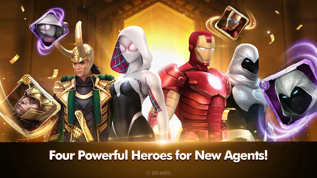 Скачать MARVEL Future Fight MOD APK — Много денег и все герои — скриншот 1