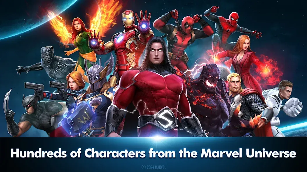 Скачать MARVEL Future Fight MOD APK — Много денег и все герои — скриншот 2