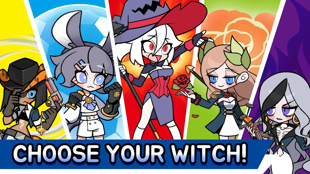 Скачать взлом Witch and Council : Idle RPG на Андроид — Безлимитные деньги и мана — скриншот 4