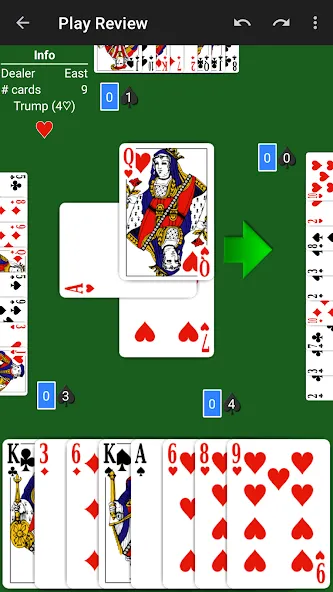 Взломанная Oh Hell - Expert AI на Андроид — Экспертный режим против ботов — скриншот 4