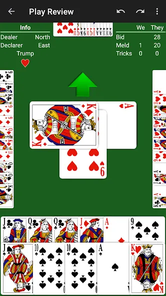 Pinochle - Expert AI на Андроид — Мод Умный искусственный интеллект без ограничений — скриншот 5