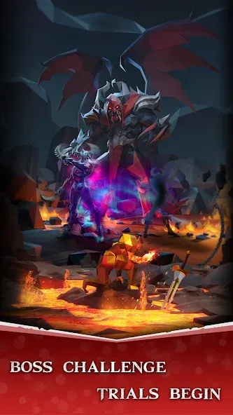 Взломанная Eternal Ember на Андроид — Безлимитные ресурсы и усиленный герой — скриншот 2