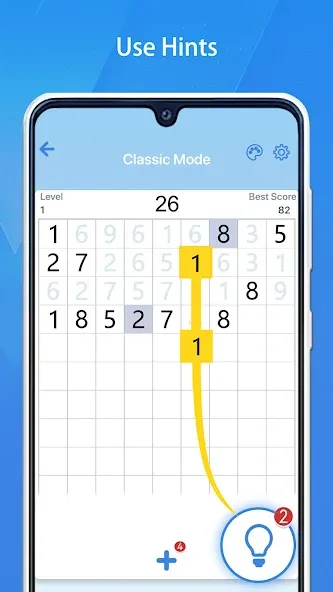 Скачать Number Match - 10 & Pairs на телефон — Без рекламы и подсказки доступны — скриншот 4