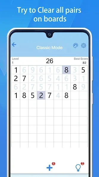 Скачать Number Match - 10 & Pairs на телефон — Без рекламы и подсказки доступны — скриншот 5