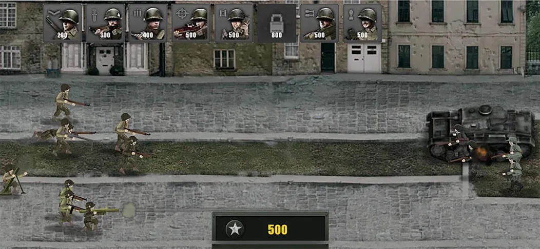 Скачать Warfare War Troops на Андроид — Безлимитные деньги и ресурсы — скриншот 3