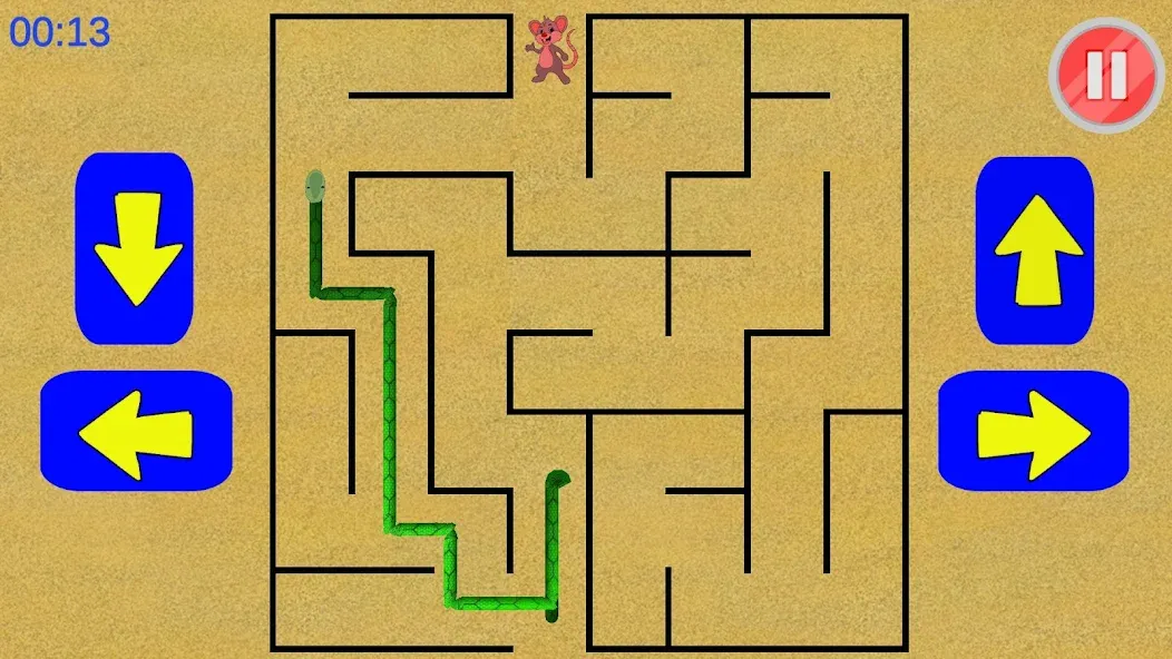 Скачать Snake Maze game — Модификация Без рекламы и бесконечные жизни — скриншот 4 Скачать Snake Maze game — Модификация Без рекламы и бесконечные жизни — скриншот 4