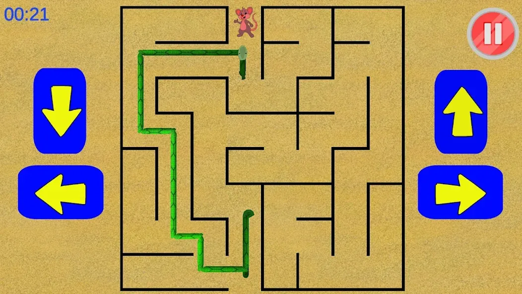 Скачать Snake Maze game — Модификация Без рекламы и бесконечные жизни — скриншот 5 Скачать Snake Maze game — Модификация Без рекламы и бесконечные жизни — скриншот 5