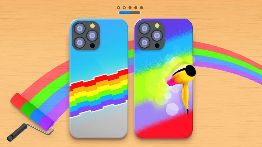 Взлом Phone Case DIY — Безлимитные деньги и все предметы — скриншот 4