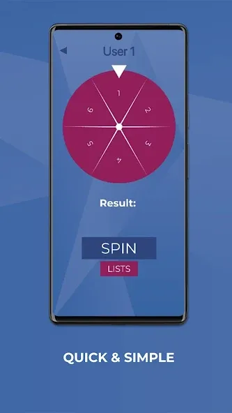 Взломанная Wheel Spinner - Random Picker на Андроид — Без рекламы и разблокированы все темы — скриншот 2