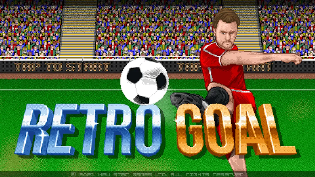Retro Goal — Безлимитные деньги и энергия — скриншот 1