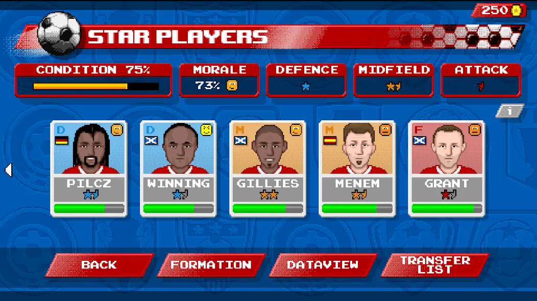 Retro Goal — Безлимитные деньги и энергия — скриншот 3