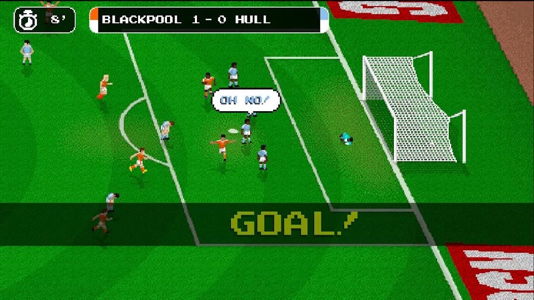 Retro Goal — Безлимитные деньги и энергия — скриншот 4