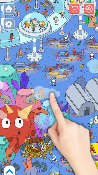 Happy Find : Hidden Objects на Андроид — Мод Подсказки без ограничений и все уровни открыты — скриншот 4 Happy Find : Hidden Objects на Андроид — Мод Подсказки без ограничений и все уровни открыты — скриншот 4