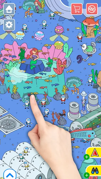Happy Find : Hidden Objects на Андроид — Мод Подсказки без ограничений и все уровни открыты — скриншот 5 Happy Find : Hidden Objects на Андроид — Мод Подсказки без ограничений и все уровни открыты — скриншот 5