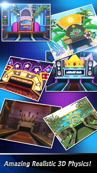 Взломанная Bowling Club : 3D bowling на Андроид — Безлимитные деньги и все шары — скриншот 5 Взломанная Bowling Club : 3D bowling на Андроид — Безлимитные деньги и все шары — скриншот 5