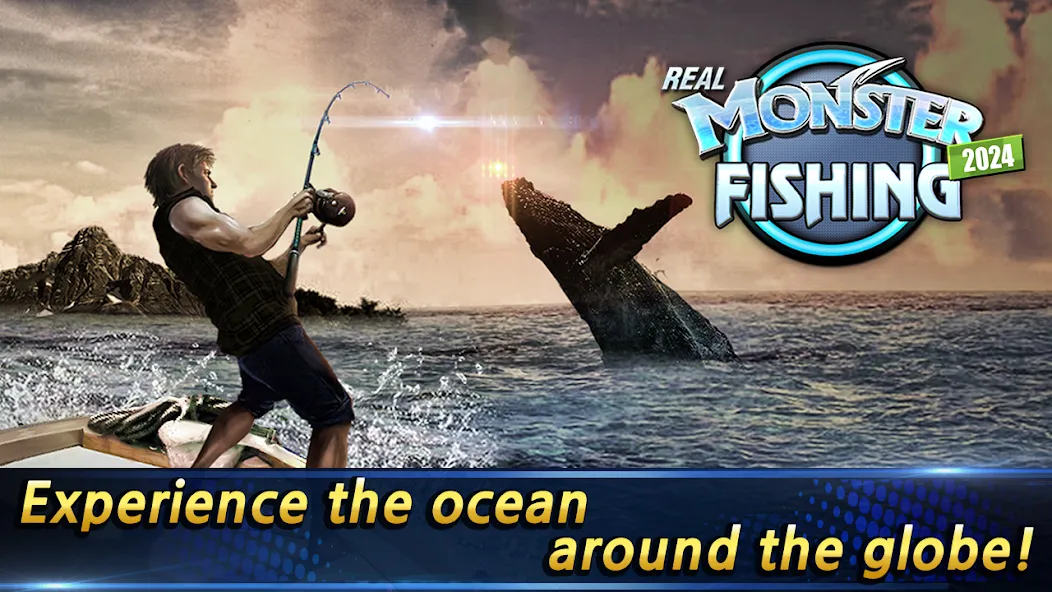 Скачать взлом Monster Fishing 2024 на Андроид — Безлимитные деньги и открытые локации — скриншот 1