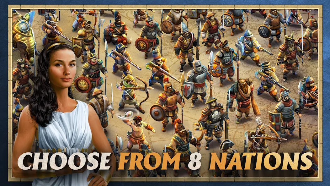 DomiNations Asia MOD APK — Безлимитные ресурсы и ускоренное развитие — скриншот 5