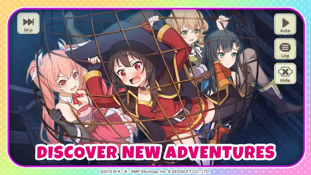KonoSuba: Fantastic Days MOD — Много кристаллов и ресурсов на Андроид — скриншот 3