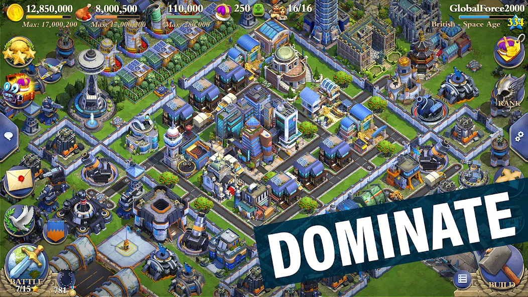 Скачать DomiNations на Android — Много ресурсов и быстрое развитие — скриншот 1 Скачать DomiNations на Android — Много ресурсов и быстрое развитие — скриншот 1