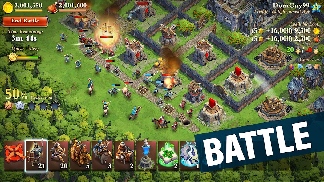 Скачать DomiNations на Android — Много ресурсов и быстрое развитие — скриншот 5 Скачать DomiNations на Android — Много ресурсов и быстрое развитие — скриншот 5