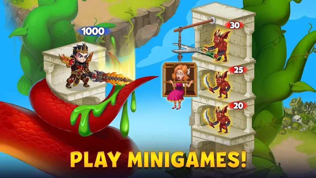 Скачать Hero Wars: Alliance с модом — Безлимитные ресурсы и энергия — скриншот 3