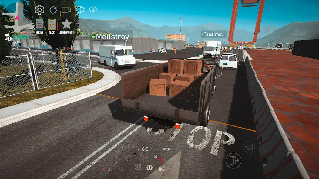 Nextgen: Truck Simulator Drive — Взломанная версия (Безлимитные деньги и топливо) — скриншот 3