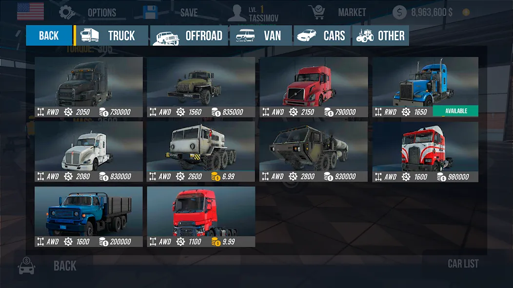 Nextgen: Truck Simulator Drive — Взломанная версия (Безлимитные деньги и топливо) — скриншот 5