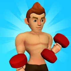 Скачать Muscle Tycoon 3D: MMA Boxing MOD APK — Безлимитные деньги и сила