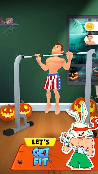 Idle Workout Master: MMA hero MOD — Безлимитные деньги и энергия на Андроид — скриншот 2